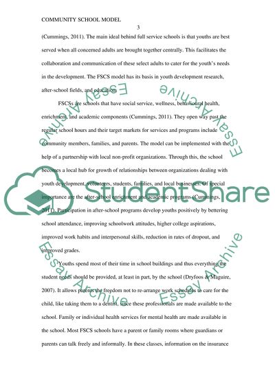 Full-Service Community School Model