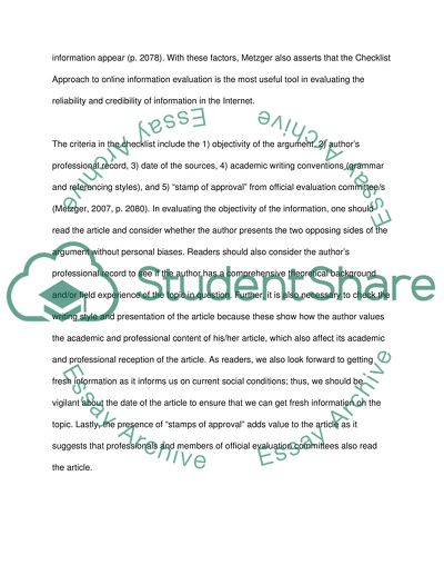 Internet and Information Paper