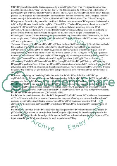 How to Train Experienced Supervisors