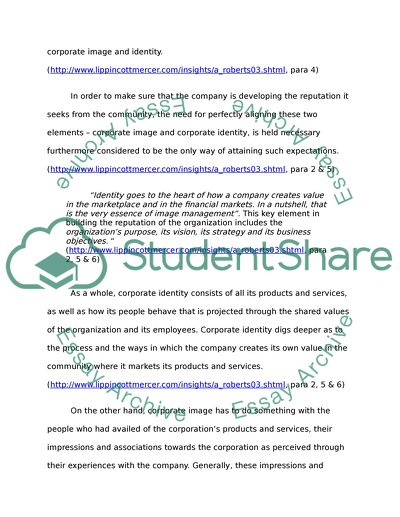 Managing Schools Corporate Image - a Case Study in University