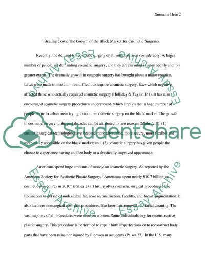 The Cosmetic Surgery