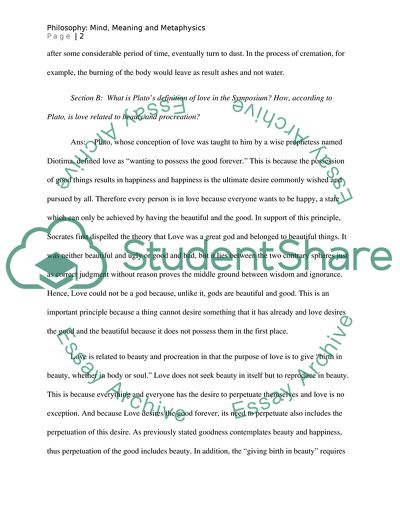 Philosophy: Mind, Meaning and Metaphysics