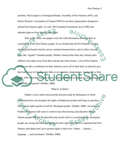 Counseling First Nations Parents