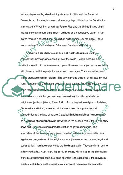 Gay Marriage Is Nothing Different Than Straight Marriage