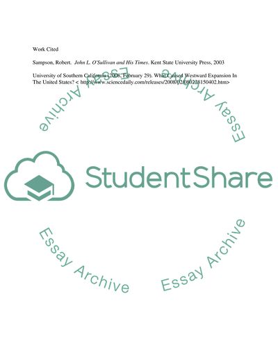 John L. OSullivan and His Times