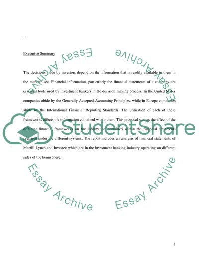 The Investment Banking Industry