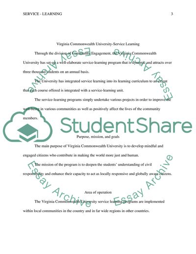 The National Service-Learning Clearinghouse