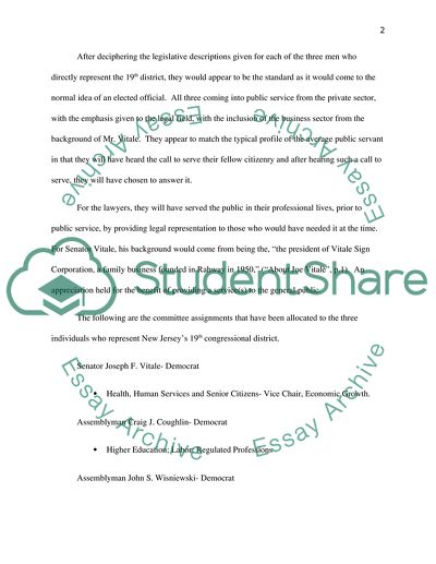 State Legislative District