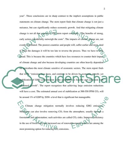Climate Change and Emission Trading