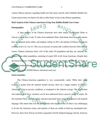 Culturally Competent Care