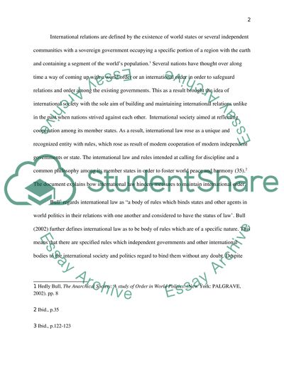 Interpretation of International Law