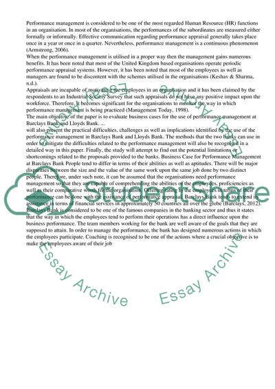 Improving Organisational Performance