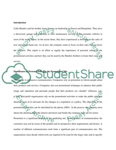 Sales Planning and Operations