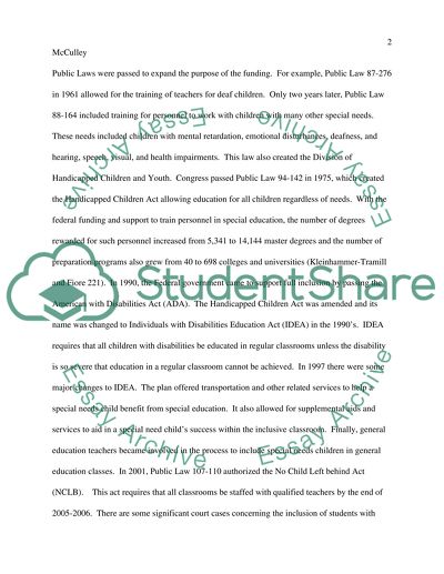 The Significance of Inclusive Classroom