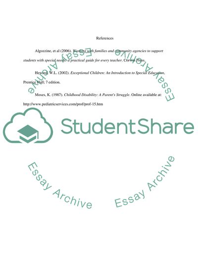 Collaborating with Families