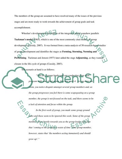 Managing Chaos in Work Group Settings