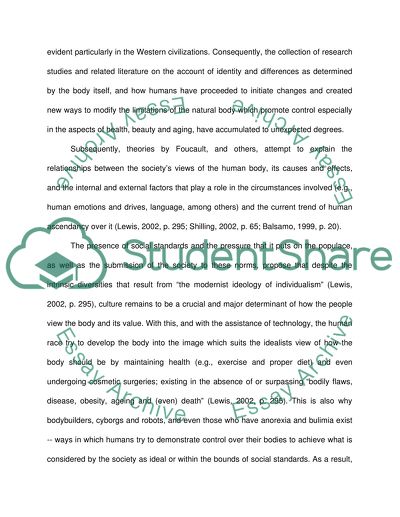 Examining the Human Body and Culture