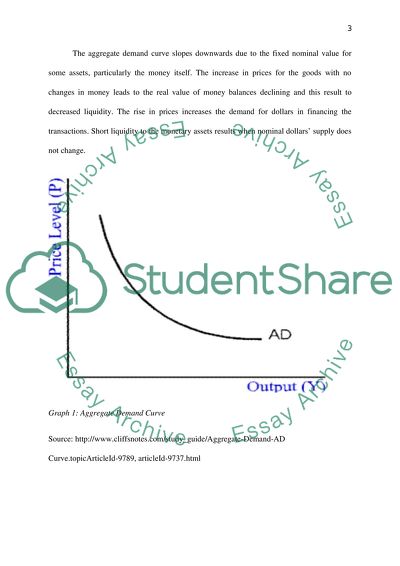 How equilibrium occurs using the aggregate supply (AS) and aggregate demand (AD) framework