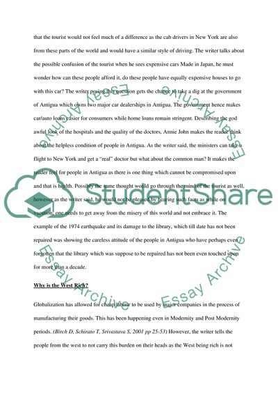 A SMALL PLACE JAMAICAN KINCAID