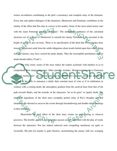 The Tell-Tale Heart and The Cask of Amontillado by Edgar Allan Poe