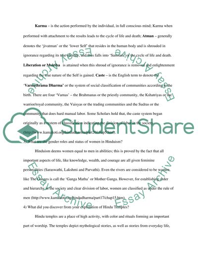 Hindu Religions - General Message of the Upanisads and the Bhagavad- Gita