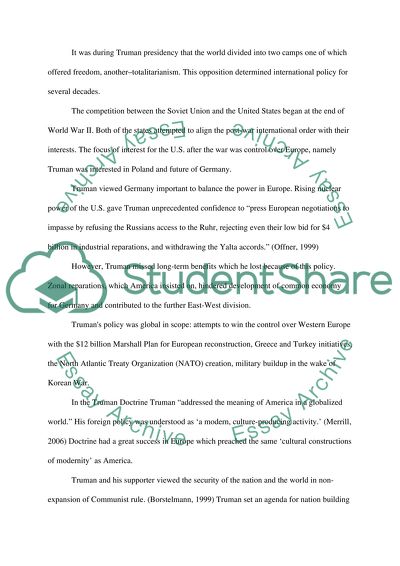 Whan were the foreign policy successes, and what were the failures, of the Truman administration