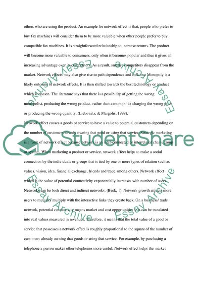 The Network effect, Global Marketing Audit, & Economic/Political Democracy