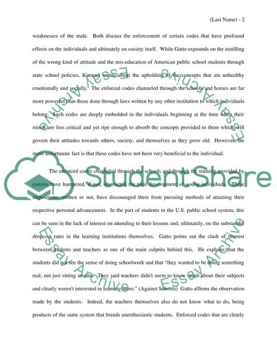 What are the effects of enforced codes in our society