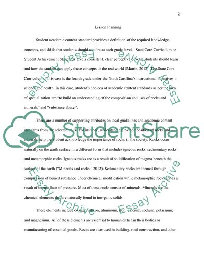 EIT4 Task 2 Planning/602.1.2: Lesson Planning and Instructional Resource Identification