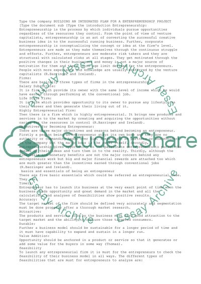 Basics and Essentials of Being an Entrepreneur