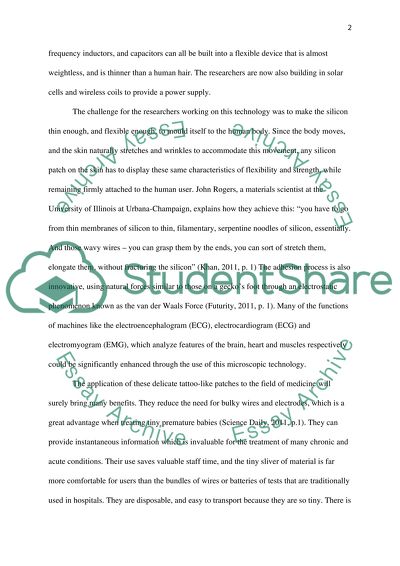 Body art: Electronic Tatoos