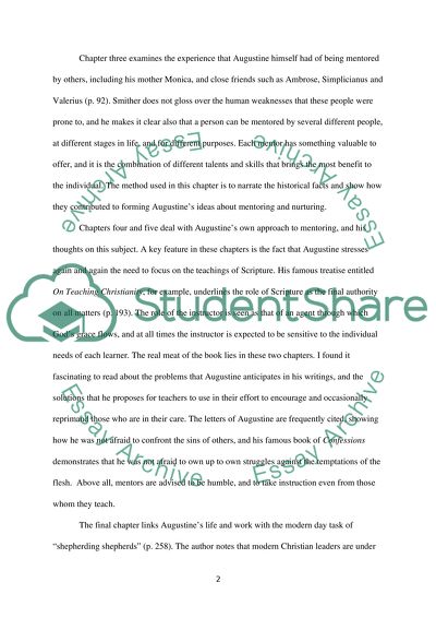 The Modern Concept of the Mentor