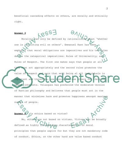 Major Philosophical Issues