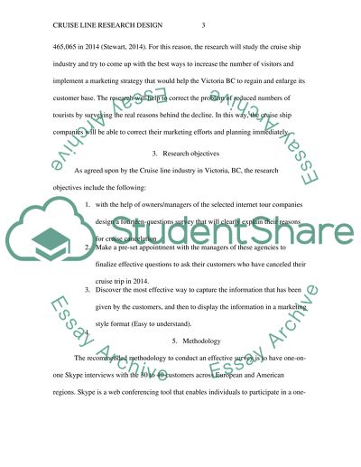 Cruise line research