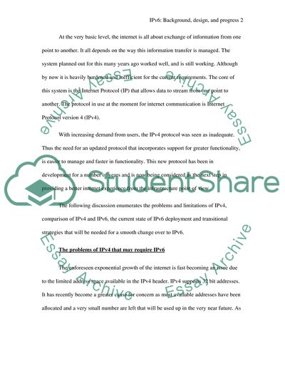 Network Address Translators and IPv6
