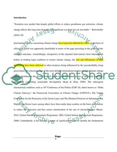 Why International Community Fail to Reach Agreement on Reducing Global Greenhouse Gas Emissions