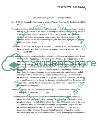 Blood-Borne Pathogens and Universal Precautions