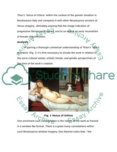 Titians Venus of Urbino