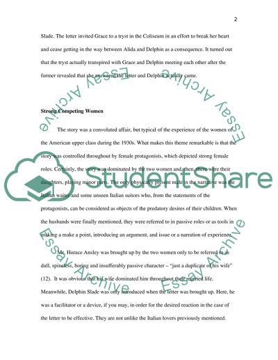 Science Argumentative Essay Topics The Roman Fever Essays About English also Examples Of A Thesis Statement In An Essay The Roman Fever Essay Example Topics And Well Written Essays Essay Mahatma Gandhi English