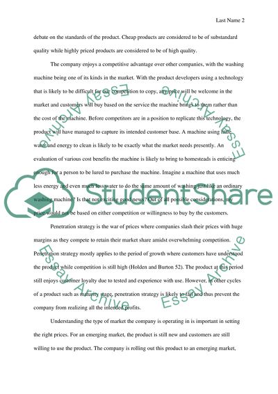 Pricing Option for Whirlpool