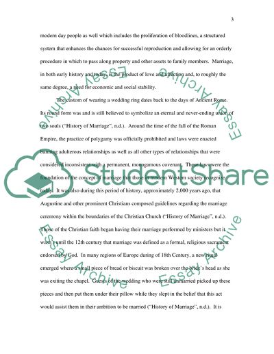 Marriage and Divorce