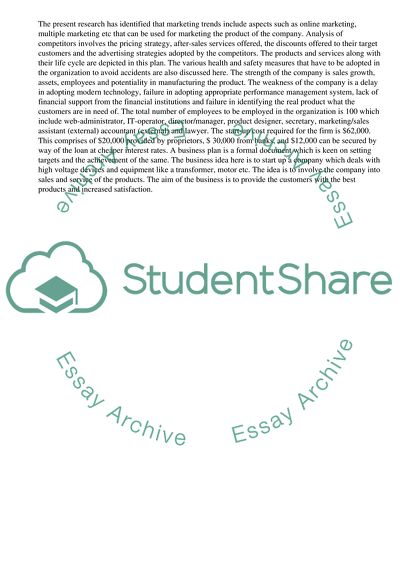 Management & Entrepreneurship of Power Electricals Limited