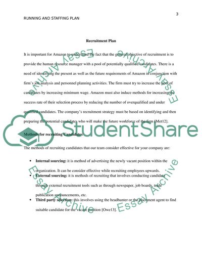 Recruiting and Staffing Plan week 2