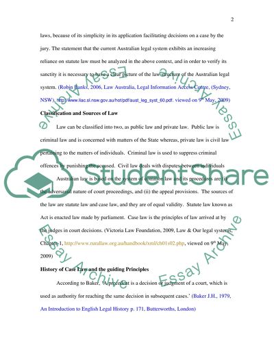 Do Statutes Tame Doctrine of Precedent