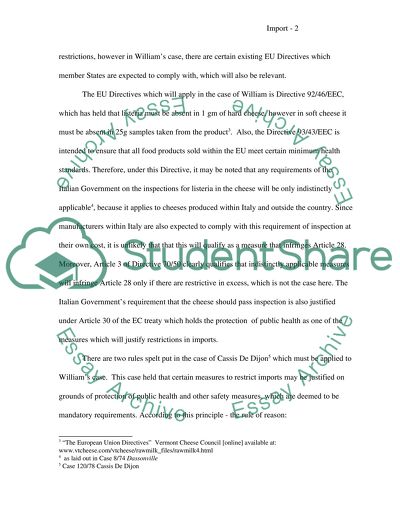 The Sale of Goods within the Internal Market