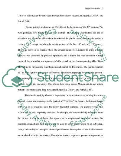 Gustav Klimt and His Famous Art The Kiss