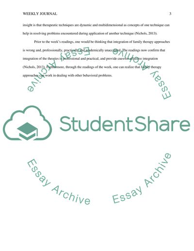 Psychological Approaches to Family Therapy