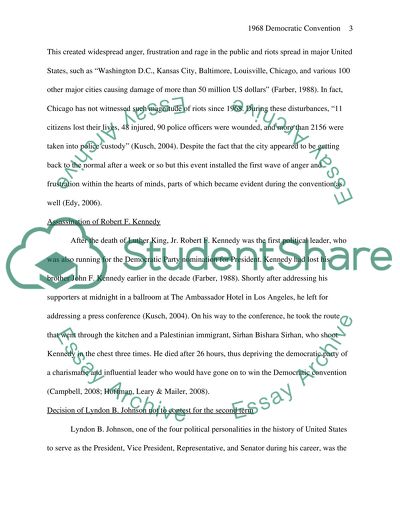 1968 Democratic Convention