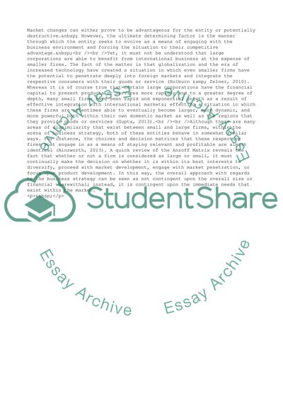 Discussion about Small Medium Sized Enterprise and Large Companies