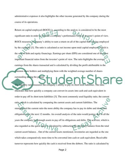 Using a Large Number of Ratios to Perform a Complete Ratio Analysis of a Firm